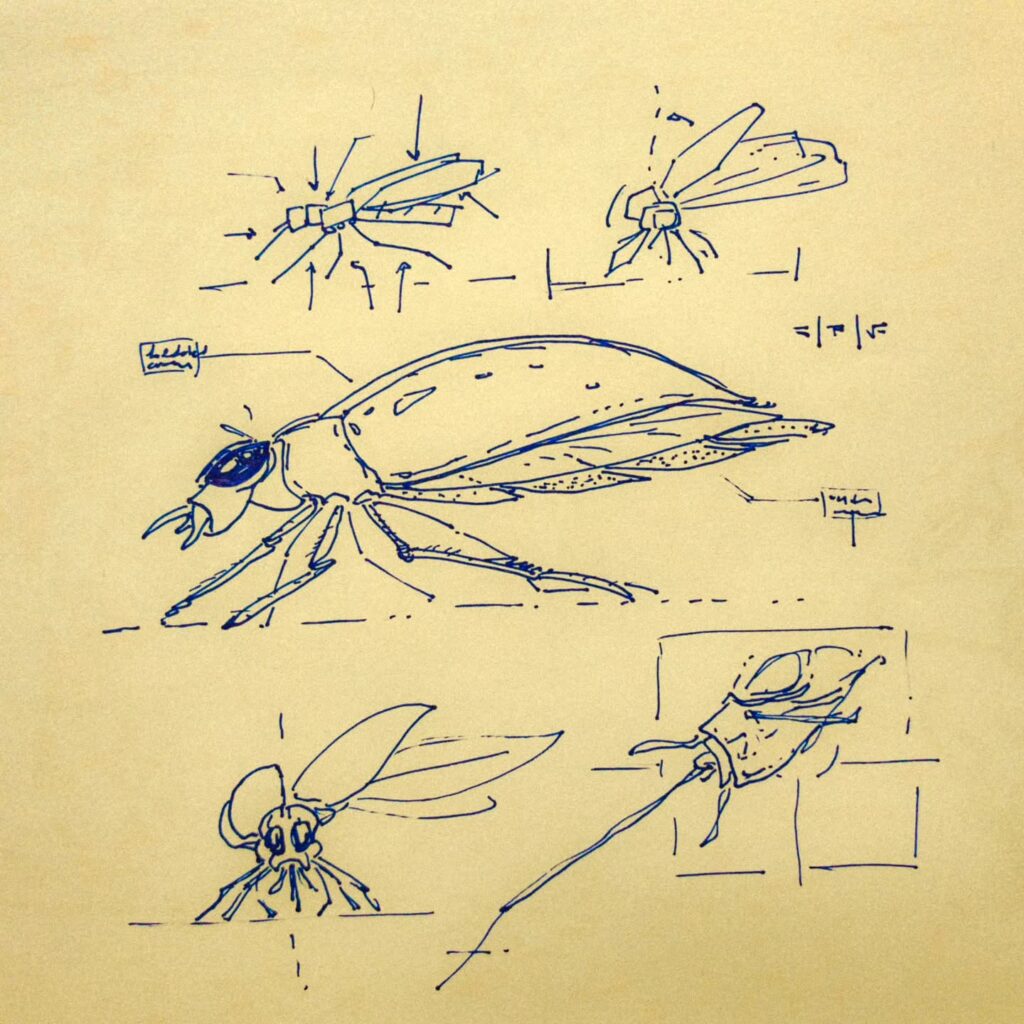 Generic Insect d205 a generic insect lies heavy | a diagram * - erripis.gr - Ioannis K ...